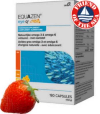 Equazen 9.3.1 Chews kauwcapsules met aardbeiensmaak omega 3 en 6 vetzuren